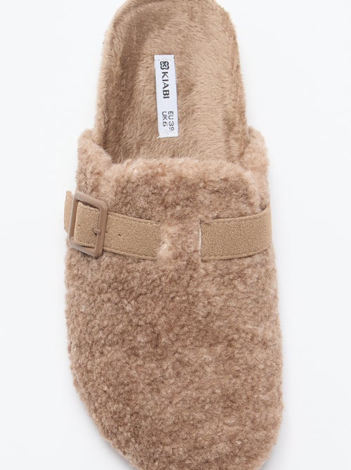 Chaussons sabots fourrés - Kiabi Chaussons sabots fourrés - Kiabi