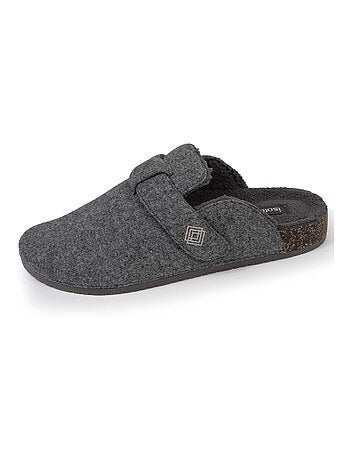 Chaussons sabots semelle à mémoire de forme homme Isotoner