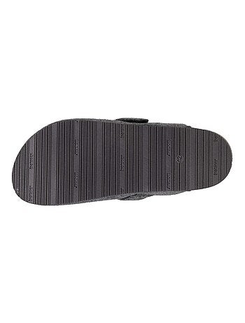Chaussons sabots semelle à mémoire de forme homme Isotoner