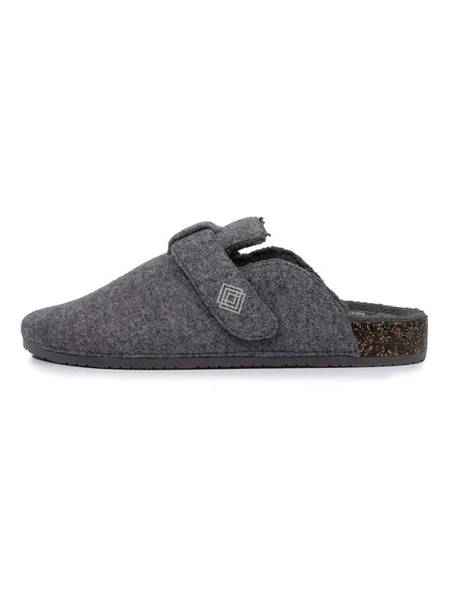 Chaussons sabots semelle à mémoire de forme homme Isotoner - Kiabi