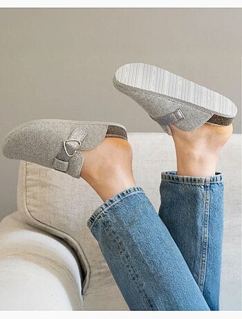 Chaussons sabots semelle anatomique confort femme