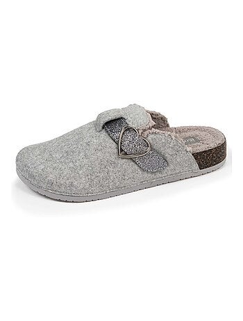 Chaussons sabots semelle anatomique confort femme Isotoner