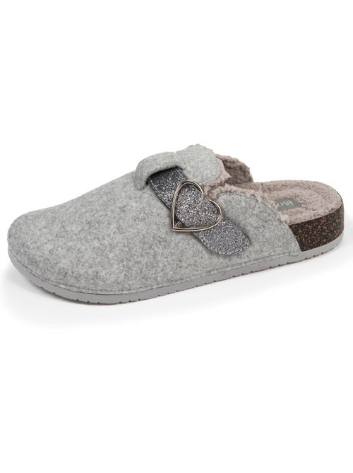 Chaussons sabots semelle anatomique confort femme Isotoner - Kiabi