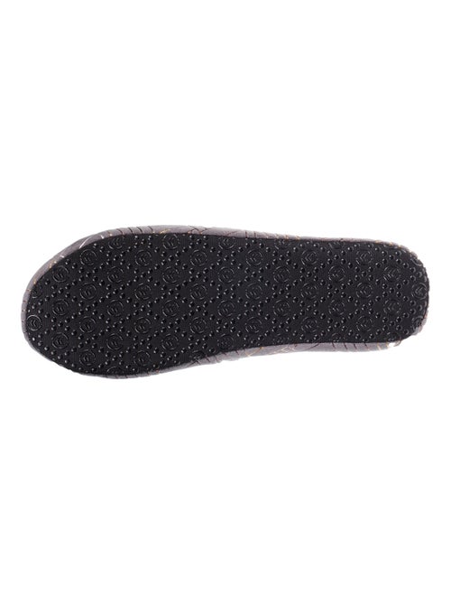 Chaussons sandales en jersey et semelle à picots femme Isotoner - Kiabi