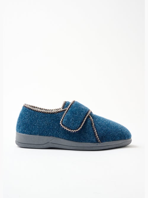 Chaussons scratchés largeur confort fourrés - afibel - Kiabi Chaussons scratchés largeur confort fourrés - afibel - Kiabi