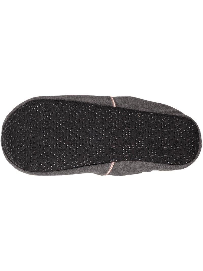 Chaussons slippers  femme Isotoner Gris chiné - Kiabi