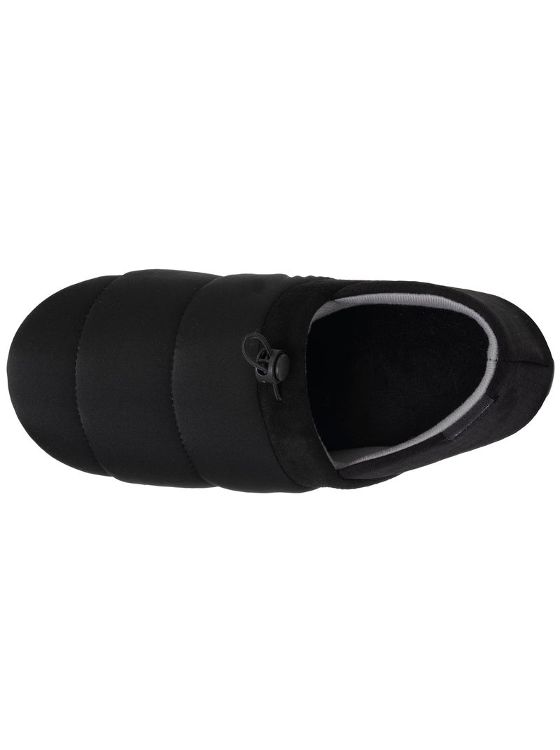 Chaussons slippers semelle antidérapante homme Isotoner Noir - Kiabi