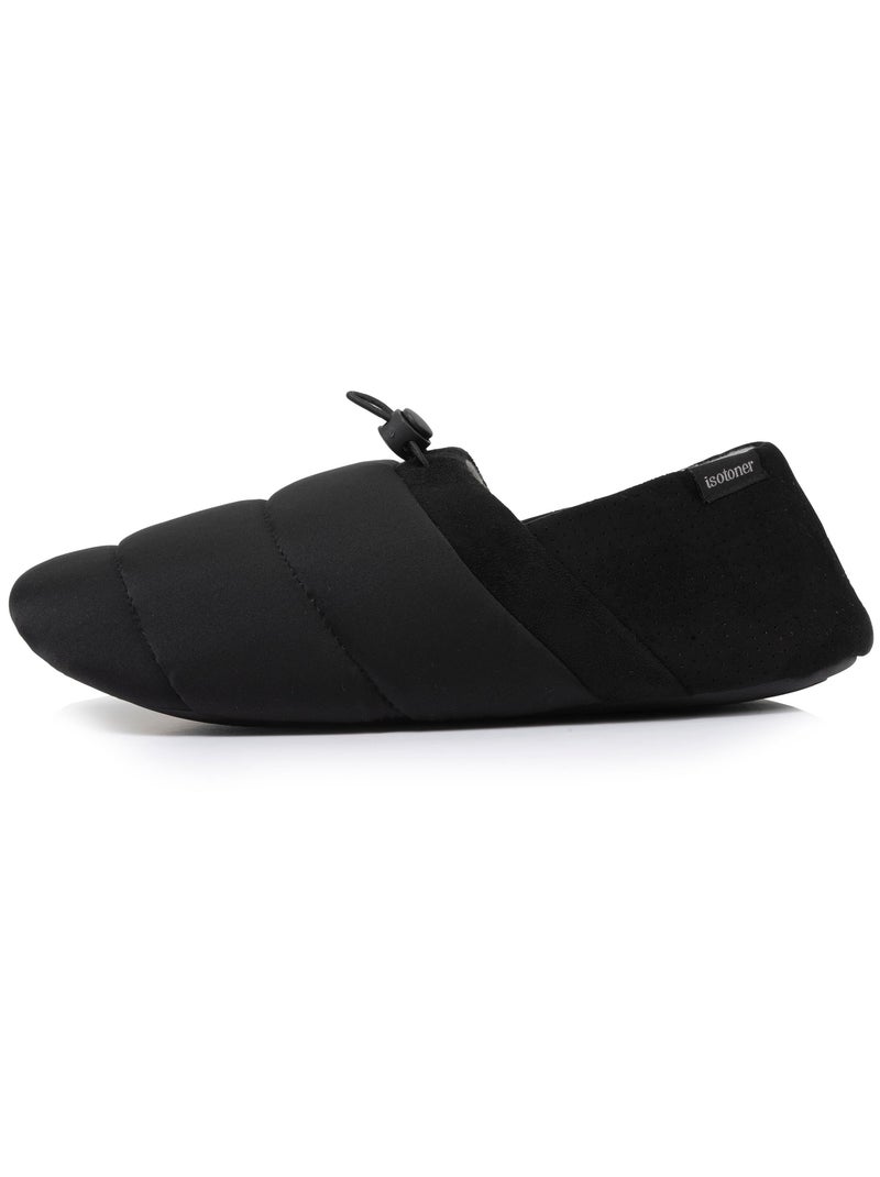 Chaussons slippers semelle antidérapante homme Isotoner Noir - Kiabi