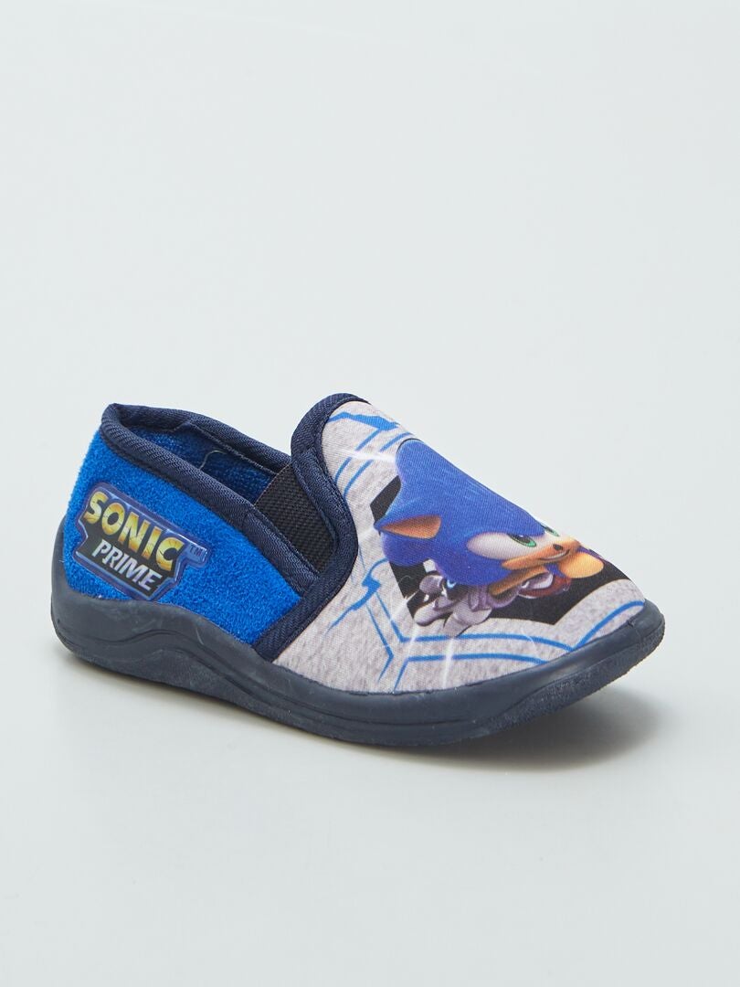 Chaussons 'Sonic' Bleu - Kiabi