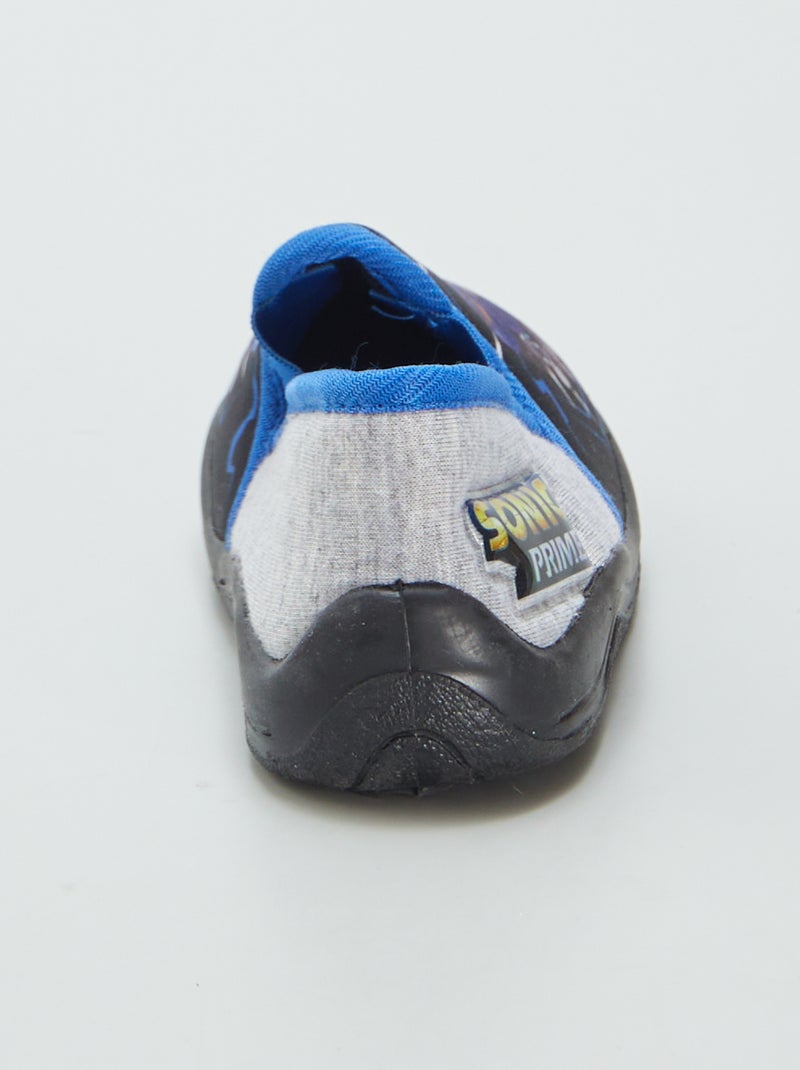 Chaussons 'Sonic' Noir - Kiabi