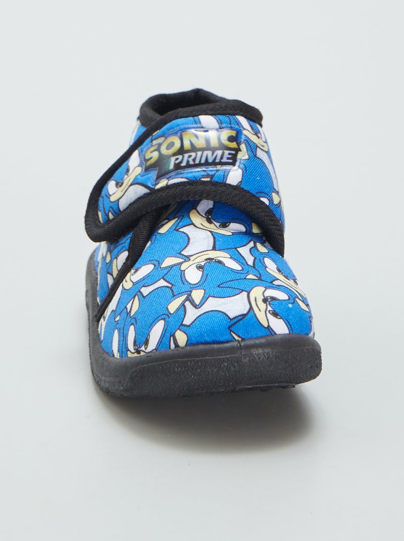 Chaussons 'Sonic' 'SEGA' Noir - Kiabi