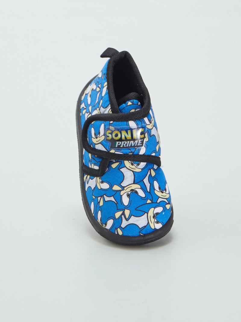 Chaussons 'Sonic' 'SEGA' Noir - Kiabi