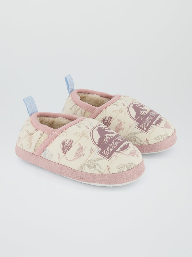 Chaussons souples 'Jurassic World' Blanc - Kiabi