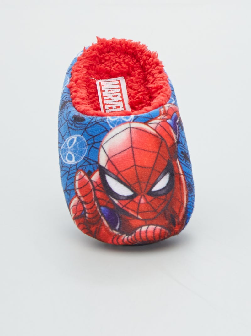 Chaussons 'Spider-Man' 'Marvel' bleu - Kiabi