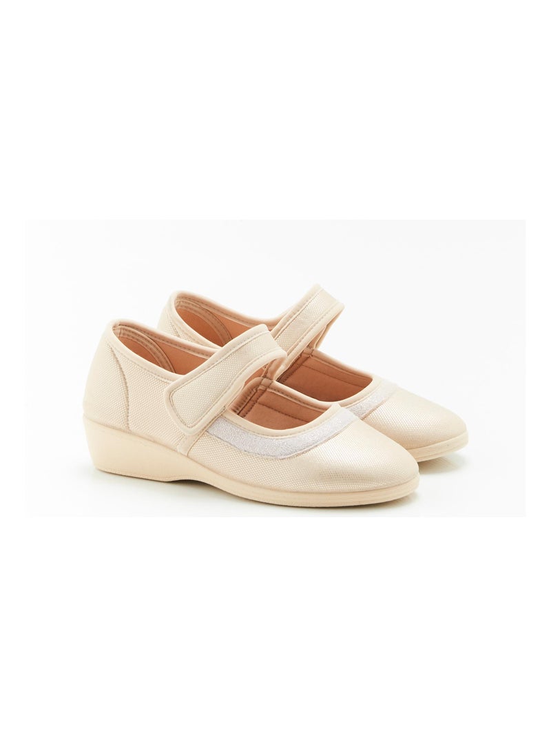 Chaussons stretch Piedical - Damart Ivoire - Kiabi