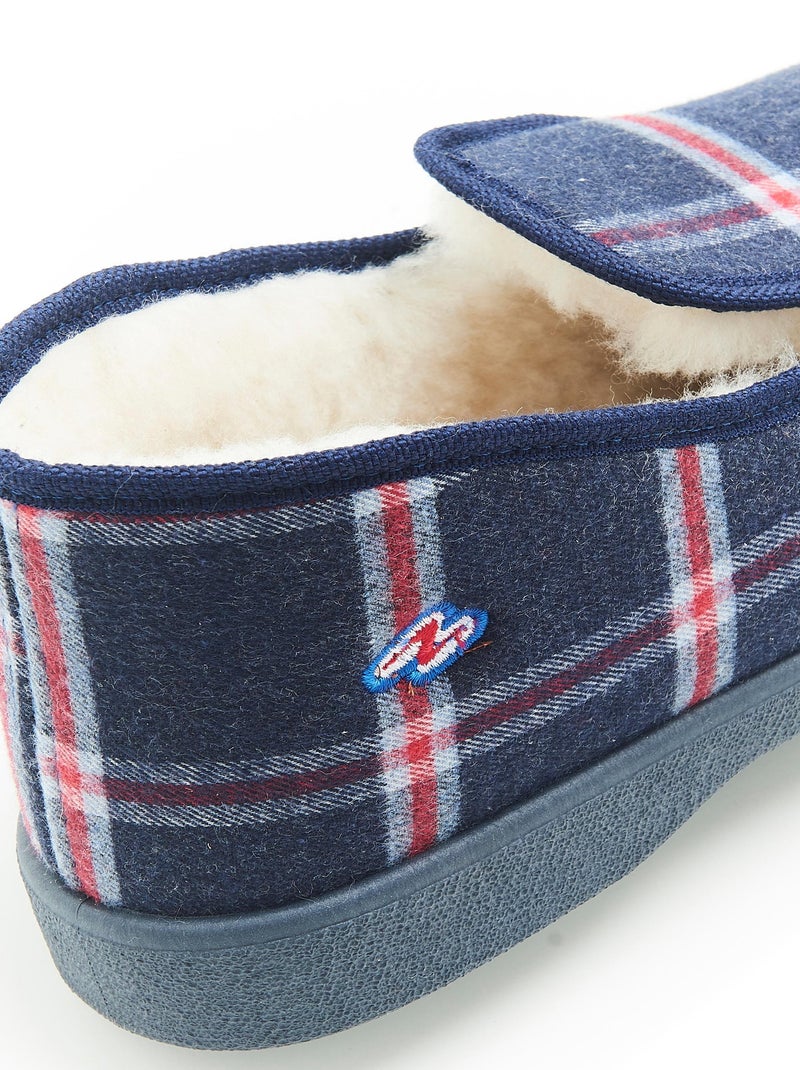Chaussons Thermolactyl - Damart Bleu Blanc - Kiabi