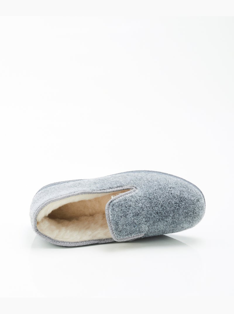Chaussons Thermolactyl - Damart Gris clair - Kiabi