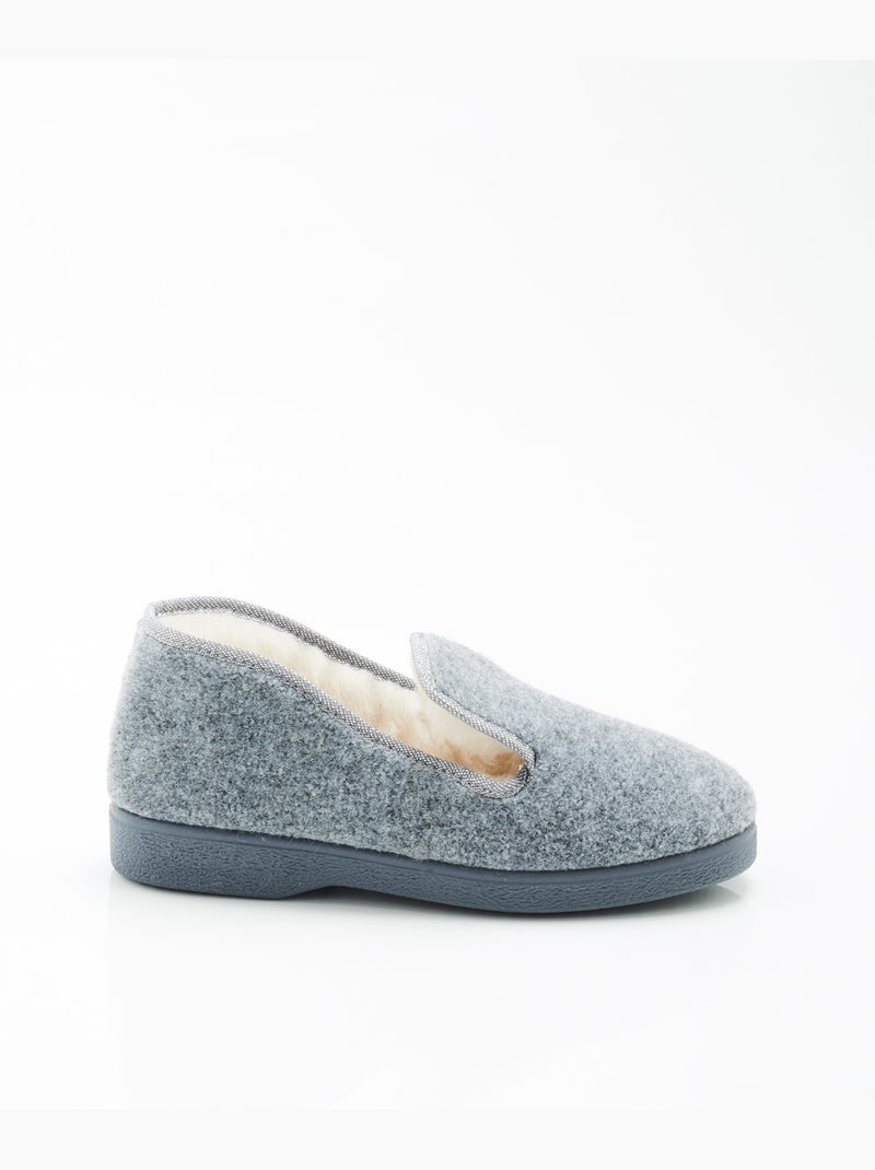 Chaussons Thermolactyl - Damart Gris clair - Kiabi