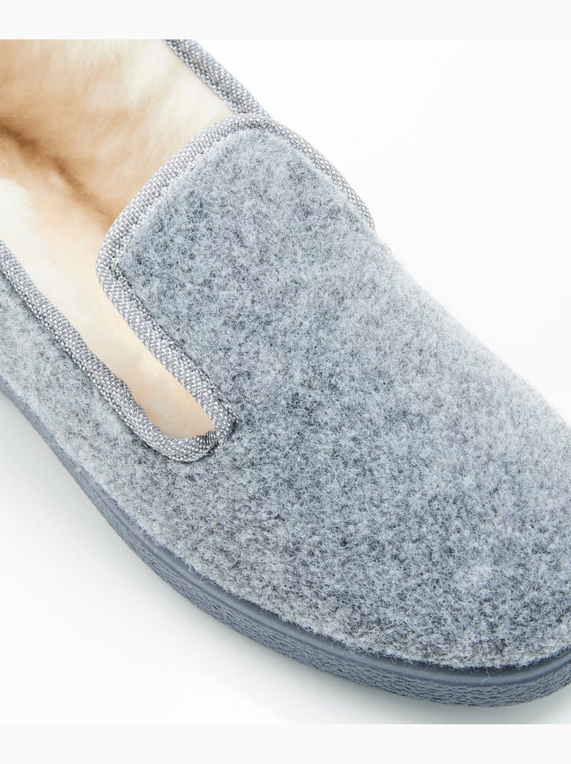 Chaussons Thermolactyl - Damart Gris clair - Kiabi
