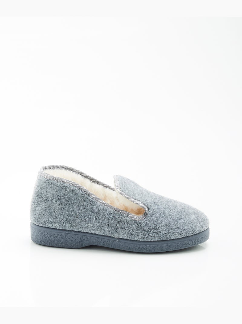 Chaussons Thermolactyl - Damart Gris clair - Kiabi