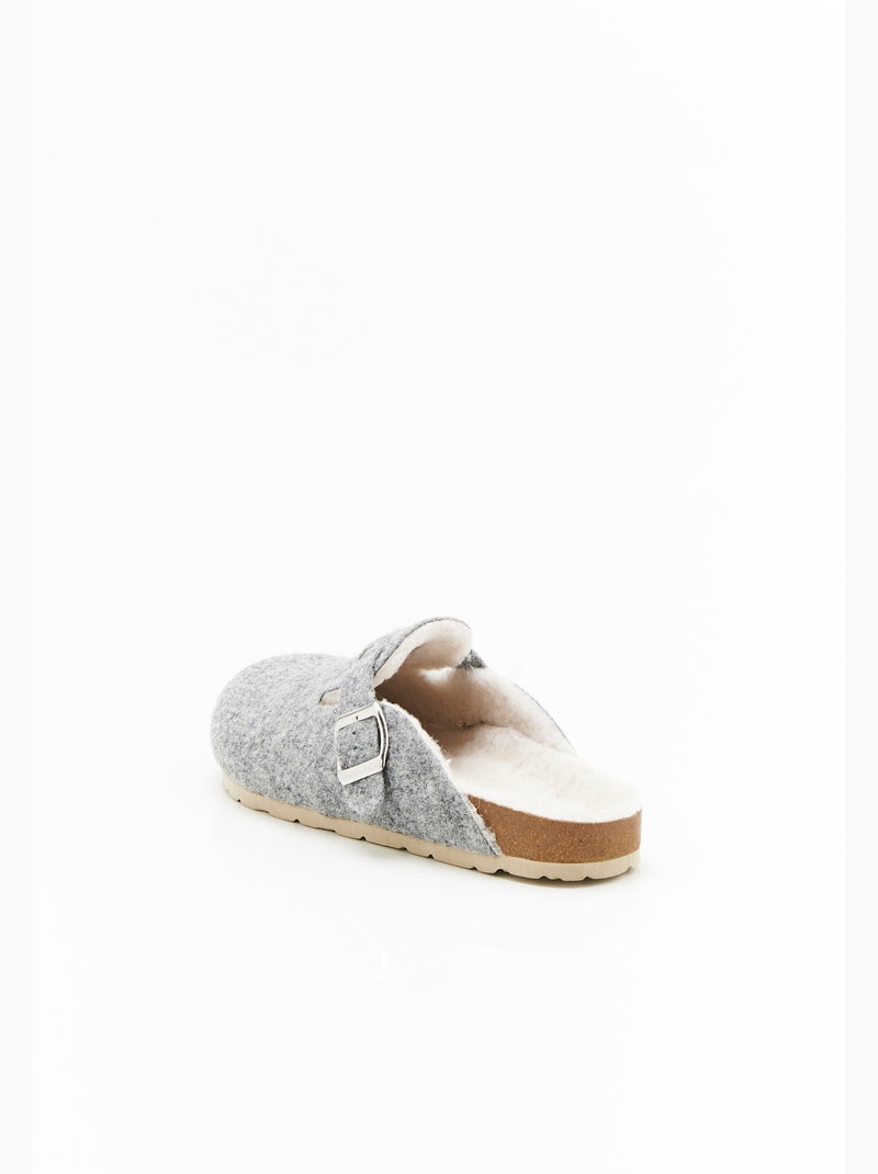 Chaussons Thermolactyl - Damart Gris - Kiabi