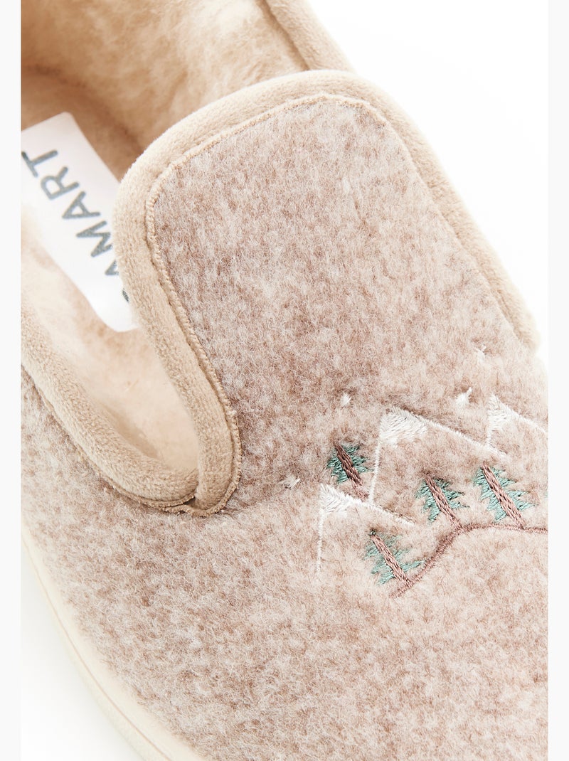 Chaussons Thermolactyl - Damart Marron - Kiabi