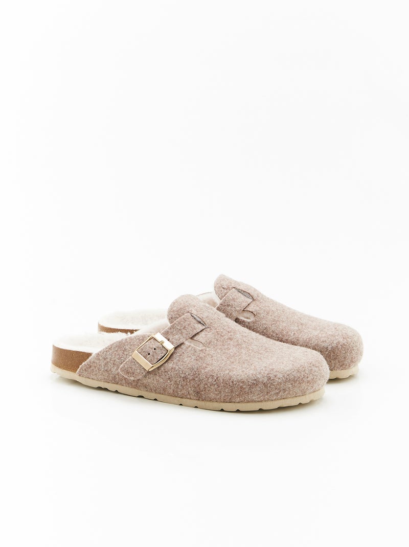 Chaussons Thermolactyl - Damart Taupe - Kiabi