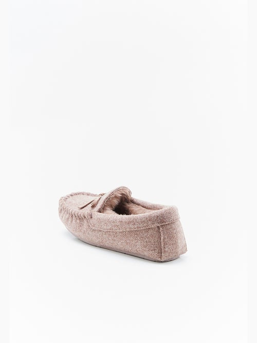 Chaussons Thermolactyl effet feutre - Damart - Kiabi