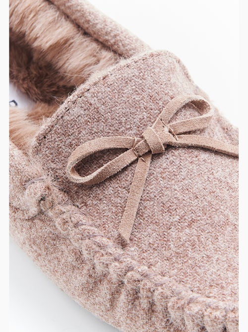 Chaussons Thermolactyl effet feutre - Damart - Kiabi