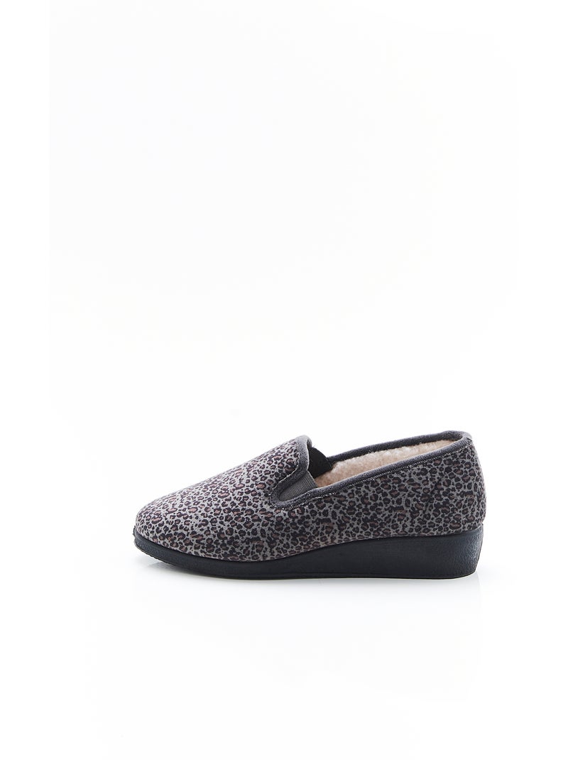 Chaussons Thermolactyl en velours - Damart Gris - Kiabi