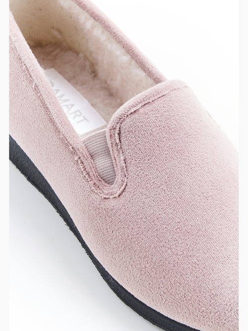 Chaussons Thermolactyl en velours - Damart - Kiabi