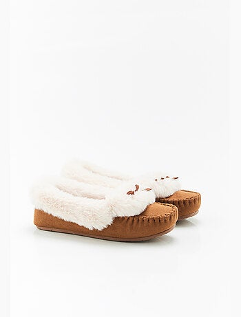 Chaussons Thermolactyl imitation fourrure - Damart