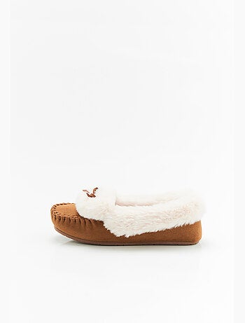 Chaussons Thermolactyl imitation fourrure - Damart