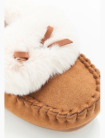 Chaussons Thermolactyl imitation fourrure - Damart