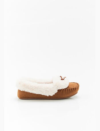 Chaussons Thermolactyl imitation fourrure - Damart