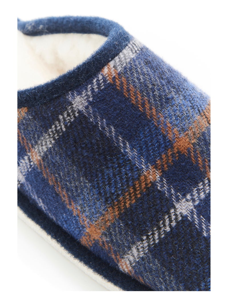 Chaussons Thermolactyl semelle laine - Damart Bleu - Kiabi