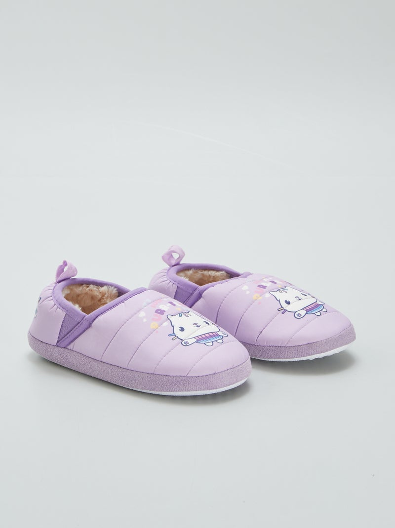 Chaussons unis 'Gabby et la chaussons magiques' blanc - Kiabi