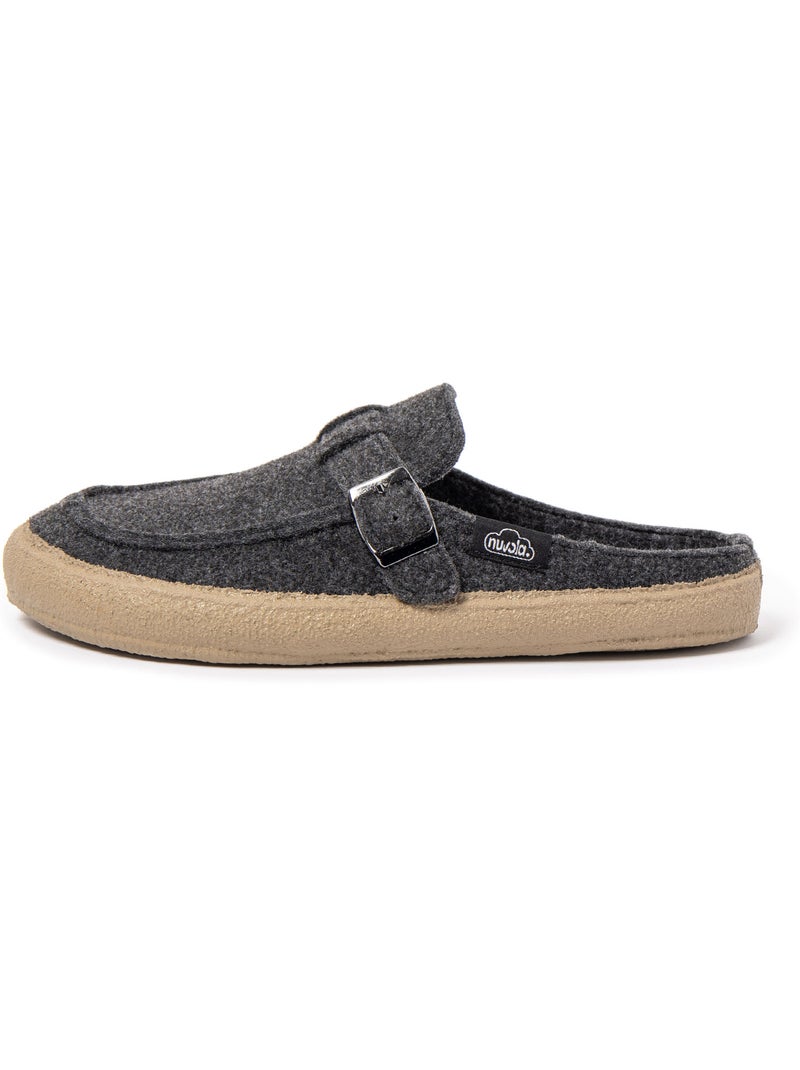 Chaussons unisexe nuvola avec semelle en caoutchouc Gris Gris - Kiabi