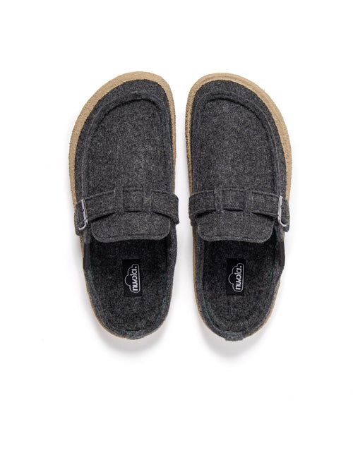 Chaussons unisexe nuvola avec semelle en caoutchouc - Kiabi