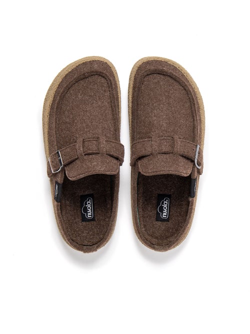 Chaussons unisexe nuvola avec semelle en caoutchouc - Kiabi