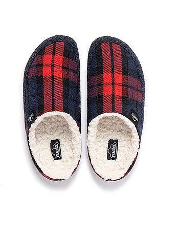 Chaussons unisexes nuvola avec semelle en gomme