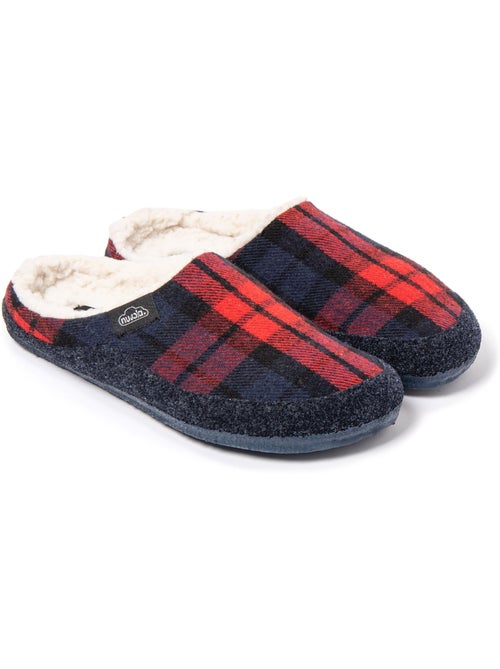 Chaussons unisexe nuvola avec semelle en caoutchouc - Kiabi