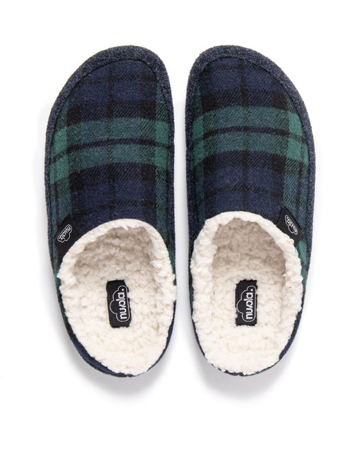 Chaussons unisexe nuvola avec semelle en caoutchouc - Kiabi