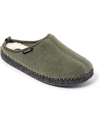Chaussons unisexes nuvola avec semelle en gomme.