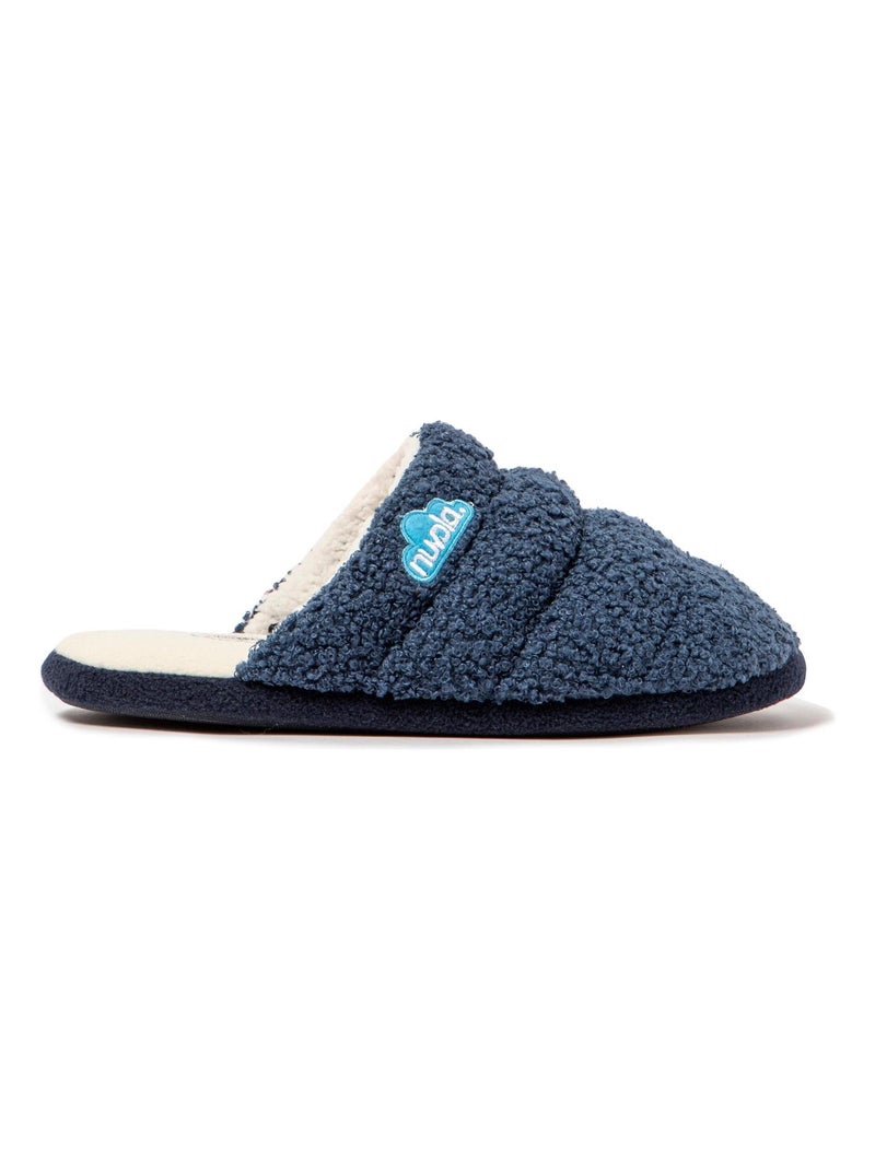 Chaussons unisexes Nuvola avec semelle en caoutchouc Bleu marine - Kiabi