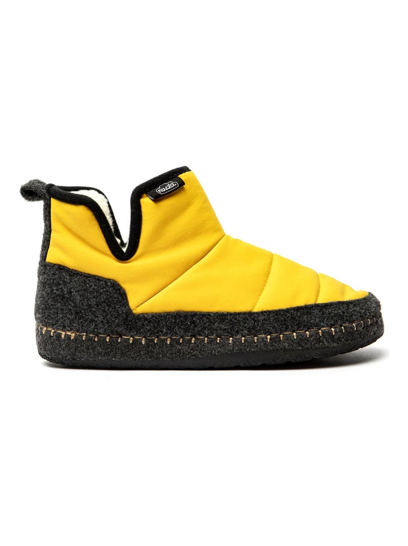 Chaussons unisexes Nuvola avec semelle en caoutchouc Jaune - Kiabi