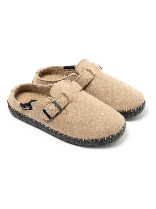 Chaussons unisexes Nuvola avec semelle en gomme - Kiabi