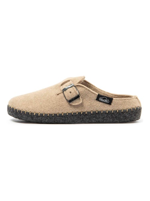 Chaussons unisexes Nuvola avec semelle en gomme - Kiabi