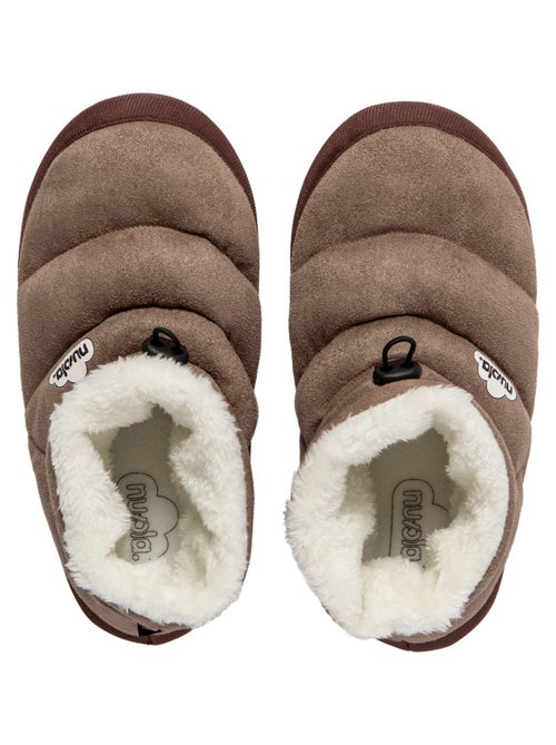 Chaussons unisexes Nuvola avec semelle en gomme - Kiabi