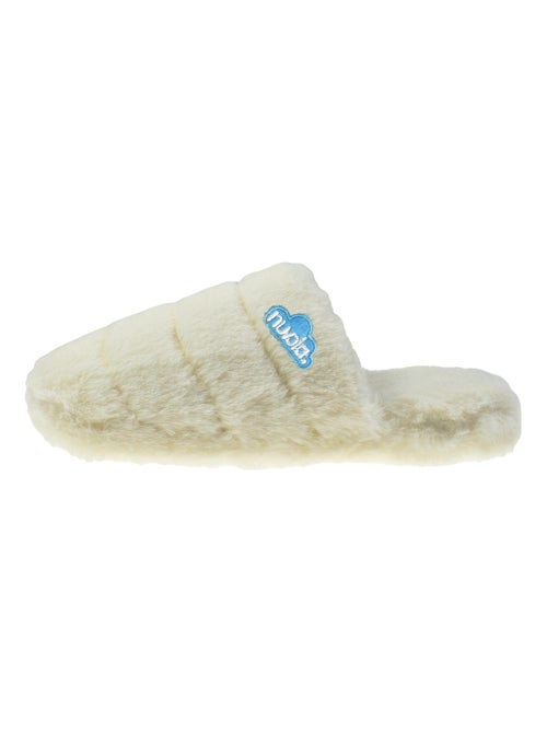 Chaussons unisexes Nuvola avec semelle en gomme - Kiabi